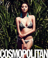 组图：韩国女模特张尹珠比基尼写真 秀古铜色肌肤