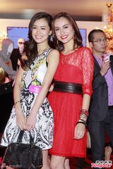 组图：MandyLieu红裙亮相 徐濠萦文咏珊同场