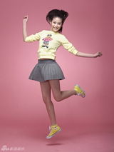 高清：颖儿“中戏校花”受肯定 拍摄春春时尚写真