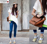 明星爱街拍第27期：T恤短裤POLO衫搭配(组图)