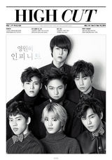 组图：INFINITE帅气登封面 演绎入睡自然面貌