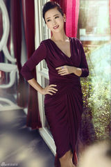 高清图：翁虹熟女写真贺中秋 温婉女人知性妩媚