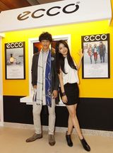 组图：陈匡怡刘以豪展现北欧情结