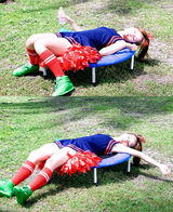 高组图：前超女陈怡日本拍写真 比基尼制服齐上阵