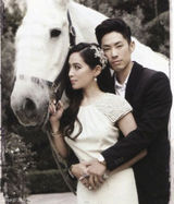 组图：吴建豪与千金娇妻前卫婚纱照曝光