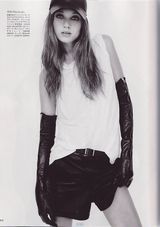 幻灯图集：澳大利亚超模阿比丽登日本《VOGUE》