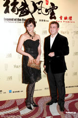 高清图：《精武风云》香港首映 藤原纪香舒淇比美