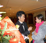 高清图：《孔子》首映礼 任泉神秘女友曝光