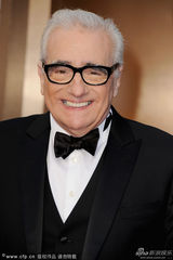 组图：大导演马丁-斯科塞斯喜气洋洋现身