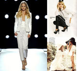 组图：俄罗斯超模萨莎与可爱幼女合影温馨