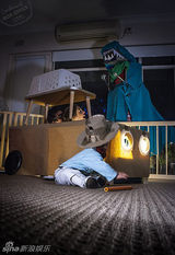 组图：有爱父母带宝宝cos还原超萌经典电影