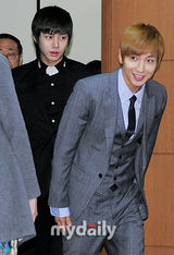 组图：Superjunior出席韩食形象宣传大使任命仪式