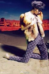 组图：曝汪峰旧爱名模照片 曾为其生育一女