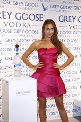 高清图：C罗女友伊莉娜-莎伊克低胸礼服秀性感