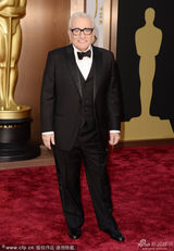 组图：大导演马丁-斯科塞斯喜气洋洋现身