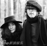 组图：盘点约翰-列侬和小野洋子的恩爱瞬间