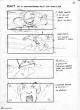 高清图：《大海啸之鲨口逃生》手绘剧本曝光