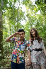 组图：陈赫攀千米高空示爱 携娇妻度蜜月