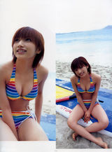 组图：后藤真希夏日海边写真 清凉泳装大秀性感