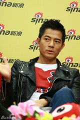 高清组图：电影《寒战》主创郭富城梁家辉做客