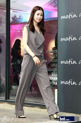 组图：韩星李泰兰尹素怡等出席某服饰品牌T台秀