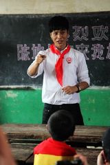 组图：“亚运绿色出行”大使陈坤为公益身体力行