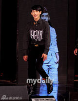 组图：韩国男子偶像组合帝国之子新专辑发布会