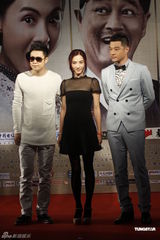 组图：张柏芝《河东狮吼2》发布会避谈谢霆锋