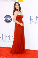 高清图：第64届艾美奖花絮 女星红毯晒胸秒杀菲林
