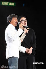 组图：林子祥演唱会首场开幕 众好友及家人捧场