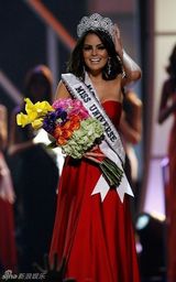 组图：墨西哥小姐当选2010环球小姐 比赛中大秀性感