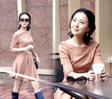 明星爱街拍41期：型男潮女裸色上身穿出酷感