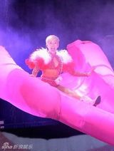 组图：麦莉火辣开唱 高衩装魅惑与乐迷狂欢