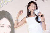 组图：林志玲现身京城代言护发品获封秀发女神
