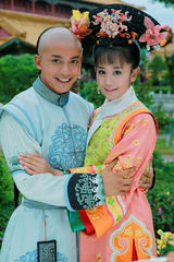 组图：《新还珠》尔康紫薇卖萌可爱照大集合