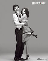 高清图：冯小刚徐帆为《唐山大地震》拍摄大片