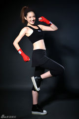 组图：宋杨与练喻轩曝最新写真 展现精彩泰拳功夫