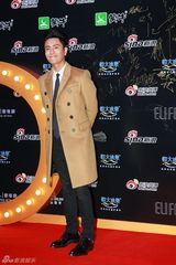 组图：微博之夜红毯 陈坤微笑亮相帅气有型