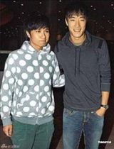 组图：古巨基韩国拍摄MV 担心刘翔伤情