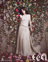 组图：《阁楼王世子》韩智敏飘逸写真宛似女神