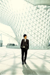 高清：黄晓明世博写真 志愿者宣传大使开城际PARTY