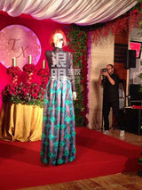 组图：刘璇办婚前答谢宴 众星捧场人气高