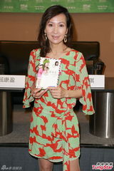 组图：陈美琪新书分享养女成长 丈夫现身支持