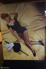 组图：戛纳举办性感女星展 梦露泰勒曝光珍贵照片