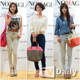 组图：韩星孙丹菲出席活动 露肚脐踩恨天高