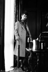 组图：张晓龙颓废复古风大片 展绅士成熟魅力