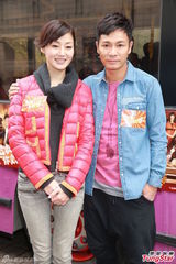 组图：万绮雯紧张TVB首作 张继聪指邓紫棋当旺