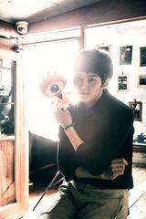 高清组图：韩星朱元独家对话新浪娱乐