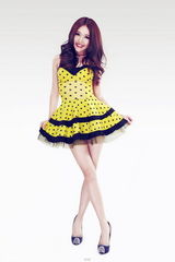 组图：UP Girls时尚流行写真波点风潮来袭