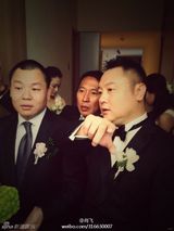 组图：导演滕华涛大婚 婚礼温馨钮承泽作伴郎